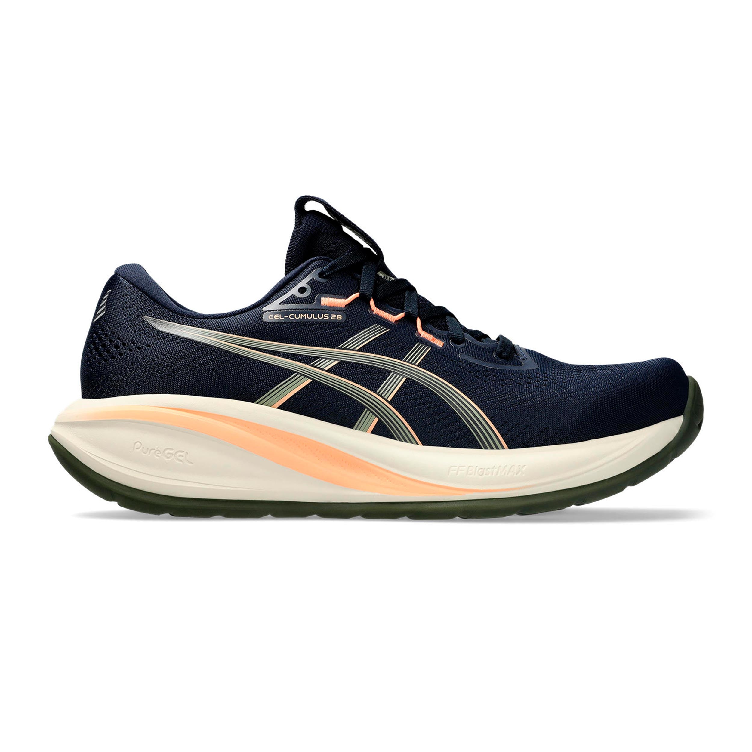 ASICS GEL-CUMULUS 28 Neutral running shoe Men - dark blue, orange