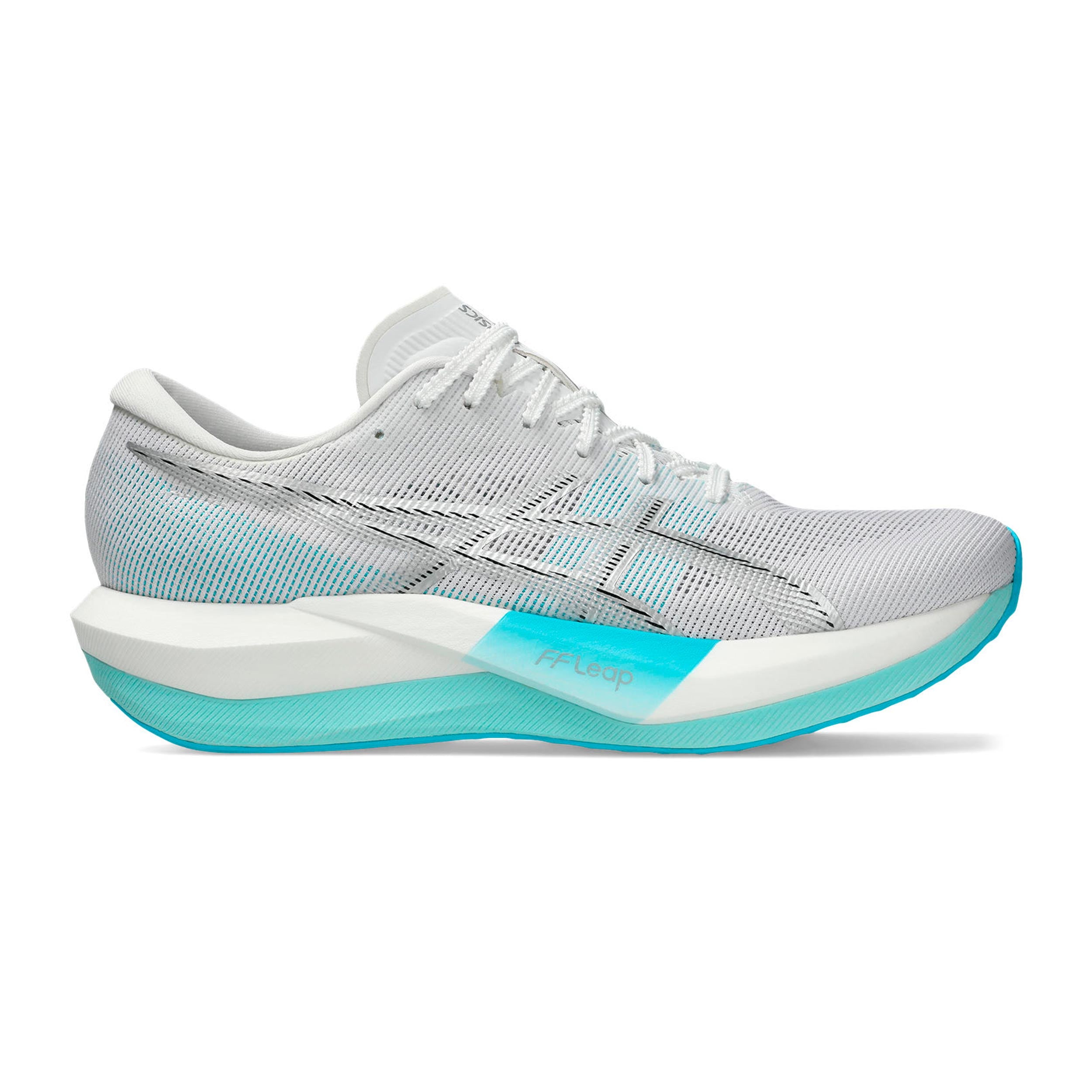 ASICS MAGIC SPEED 5 Competition running shoe Unisex - grey, turquoise
