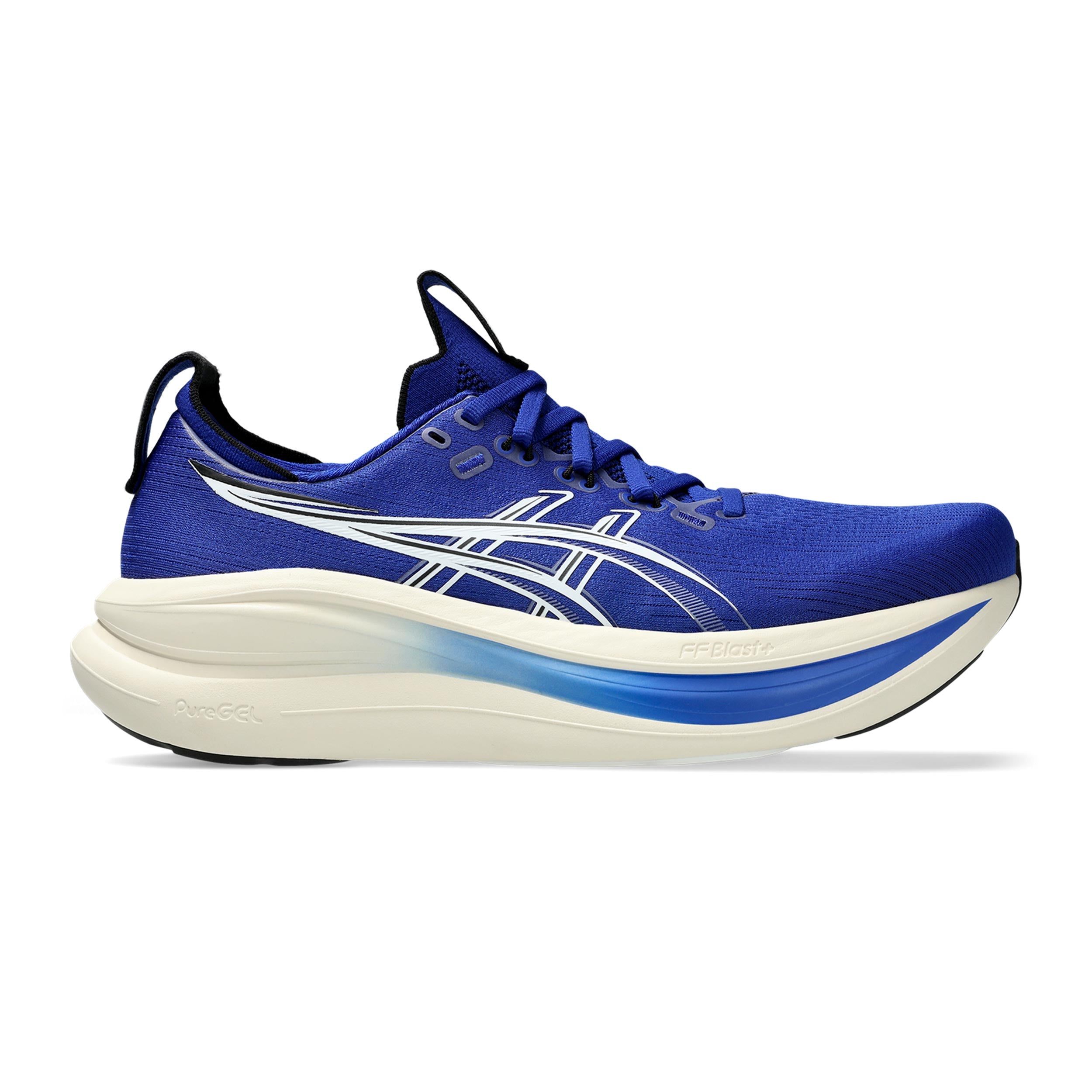ASICS GEL-NIMBUS 28 Neutral running shoe Men - blue, beige