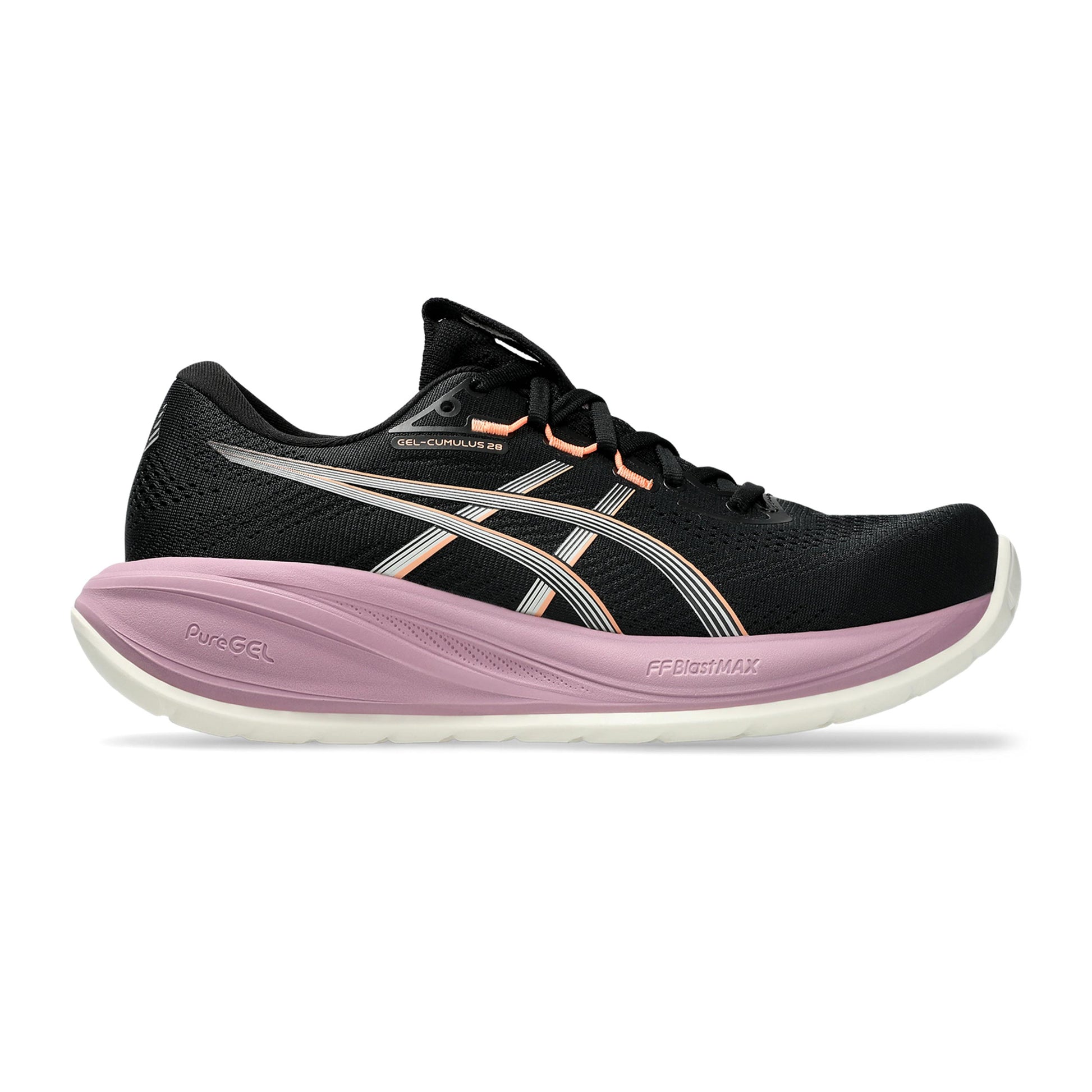 ASICS GEL-CUMULUS 28 Neutral running shoe Women - black, lilac