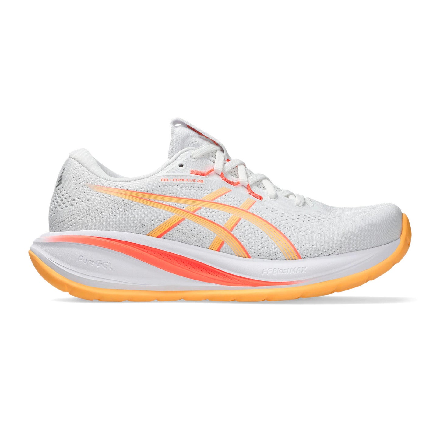 ASICS GEL-CUMULUS 28 Neutral running shoe Women - white, orange
