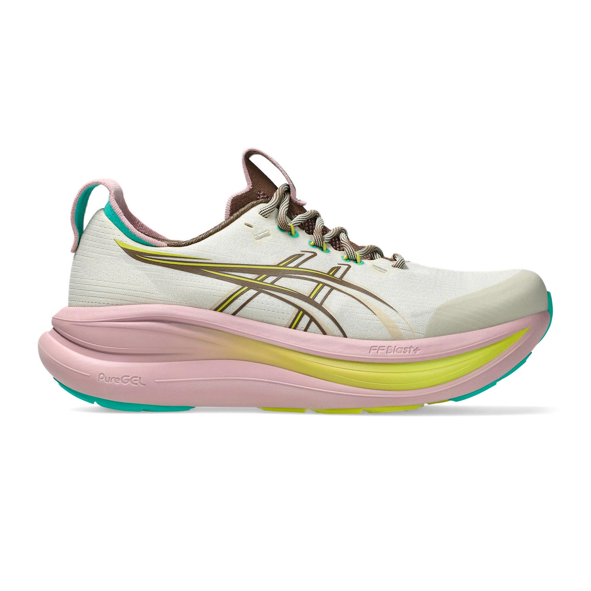 ASICS Gel-Nimbus 28 TR Neutral running shoe Women - beige, brown