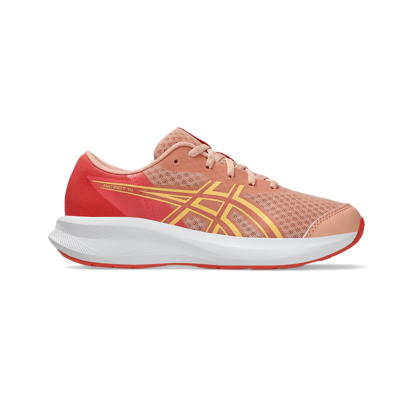 ASICS PATRIOT 14 GS Neutral running shoe Kids - orange, apricot