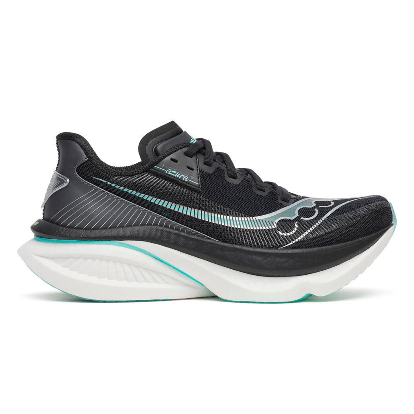 Saucony Endorphin Azura Neutral running shoe Women-black, light blue