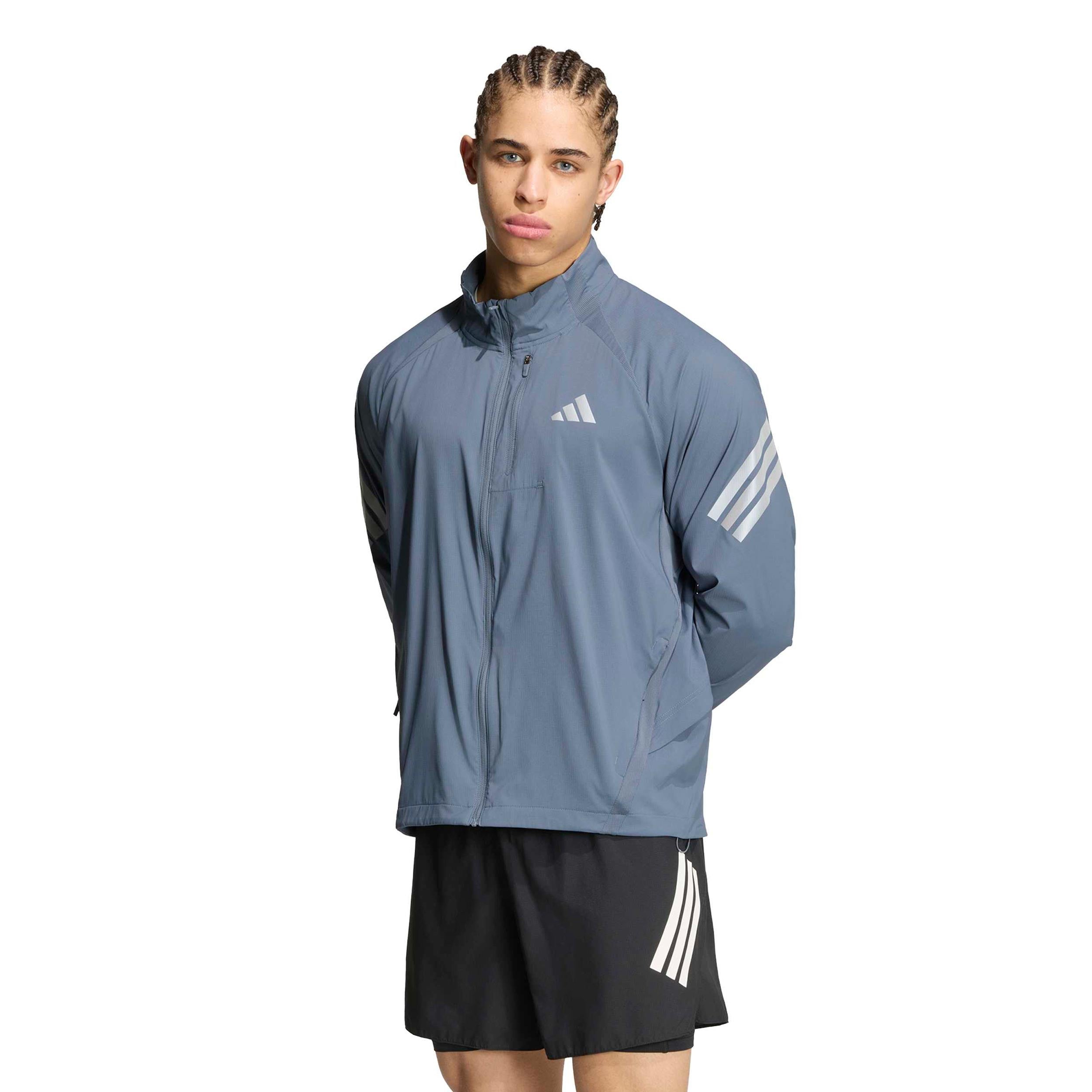 adidas adi365  Running jacket Men - blue grey