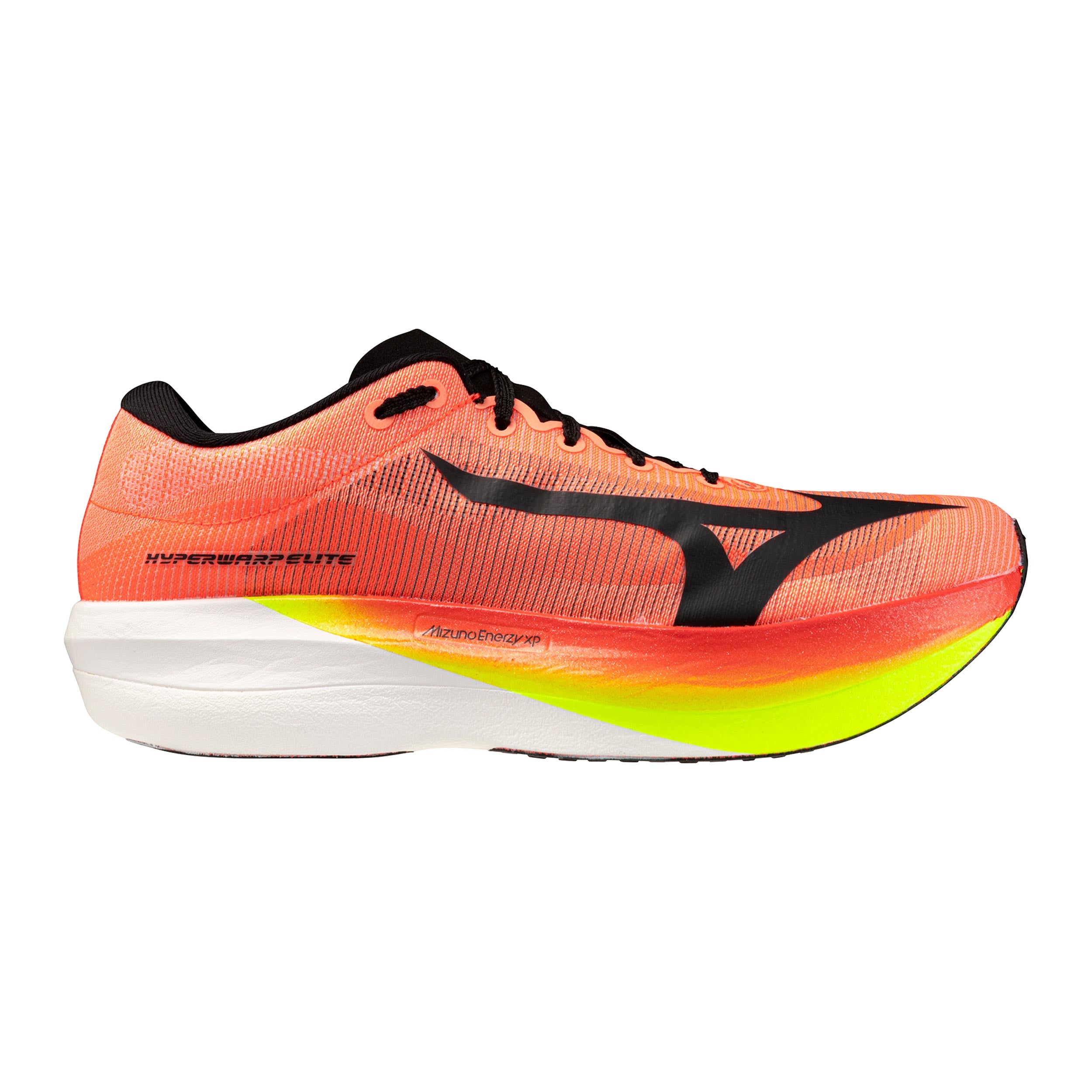 Mizuno Hyperwarp Elite  Competition running shoe Unisex - orange, neon yellow
