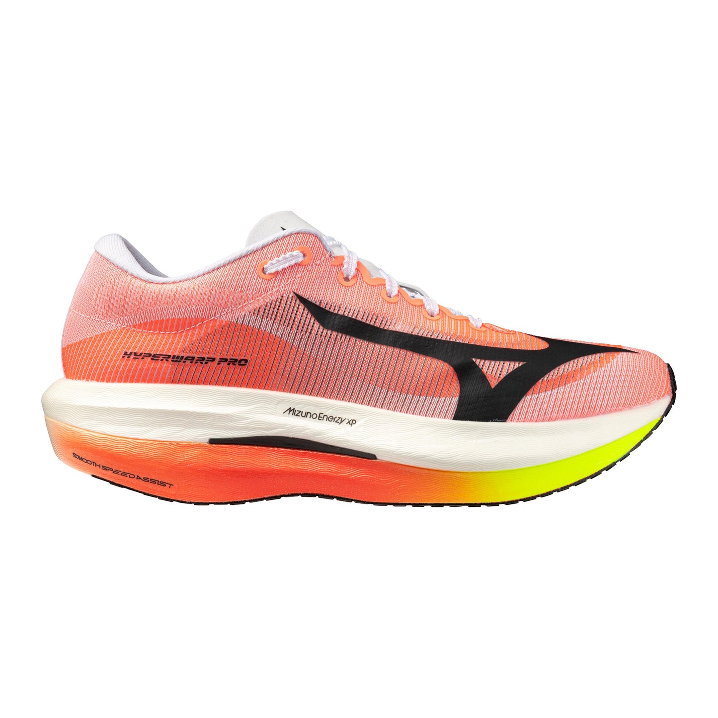Mizuno Hyperwarp Pro  Competition running shoe Unisex - coral, white