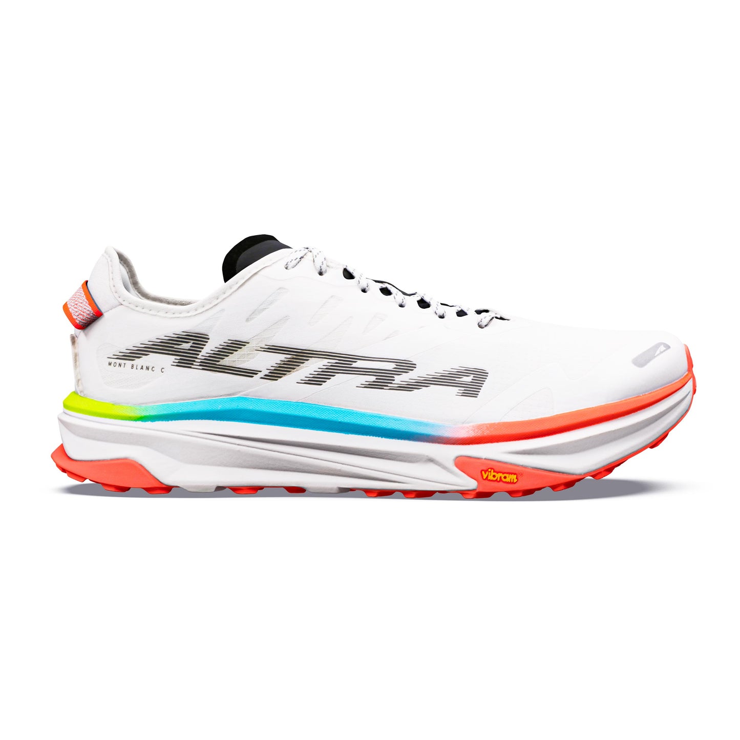 Altra Mont Blanc Carbon Trail running shoe Men - white, multicoloured