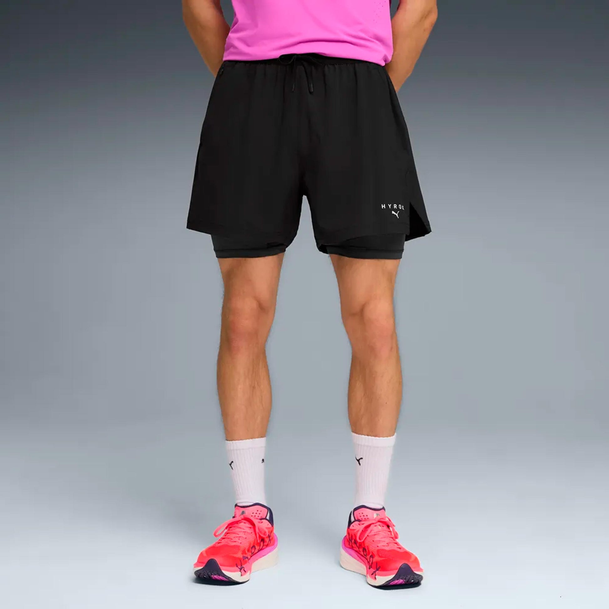 Puma HYROX DryElite 2in1  Running shorts Men-black