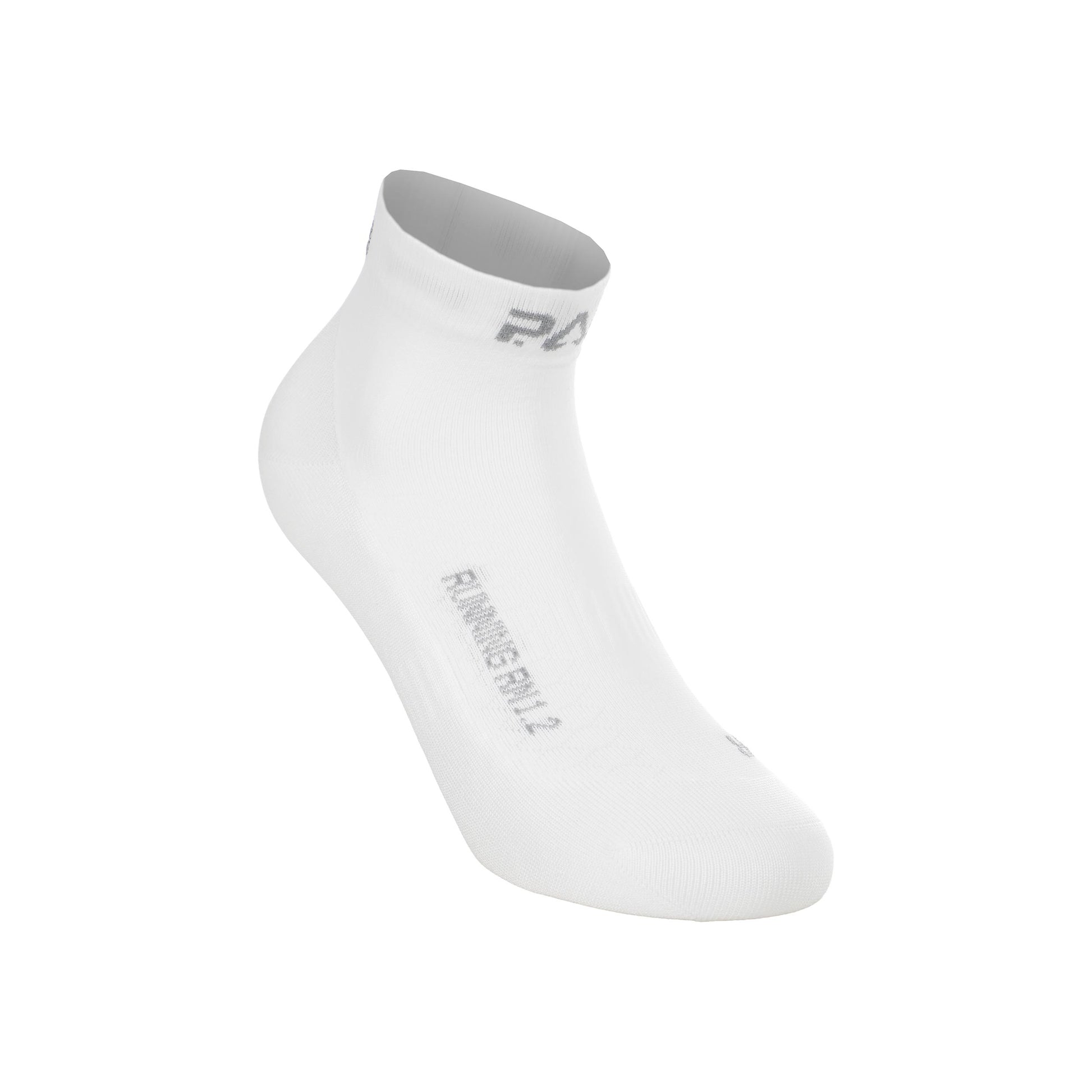 P.A.C. RN 1.2 Reflective Ultralight Speed Running socks Men-white, white