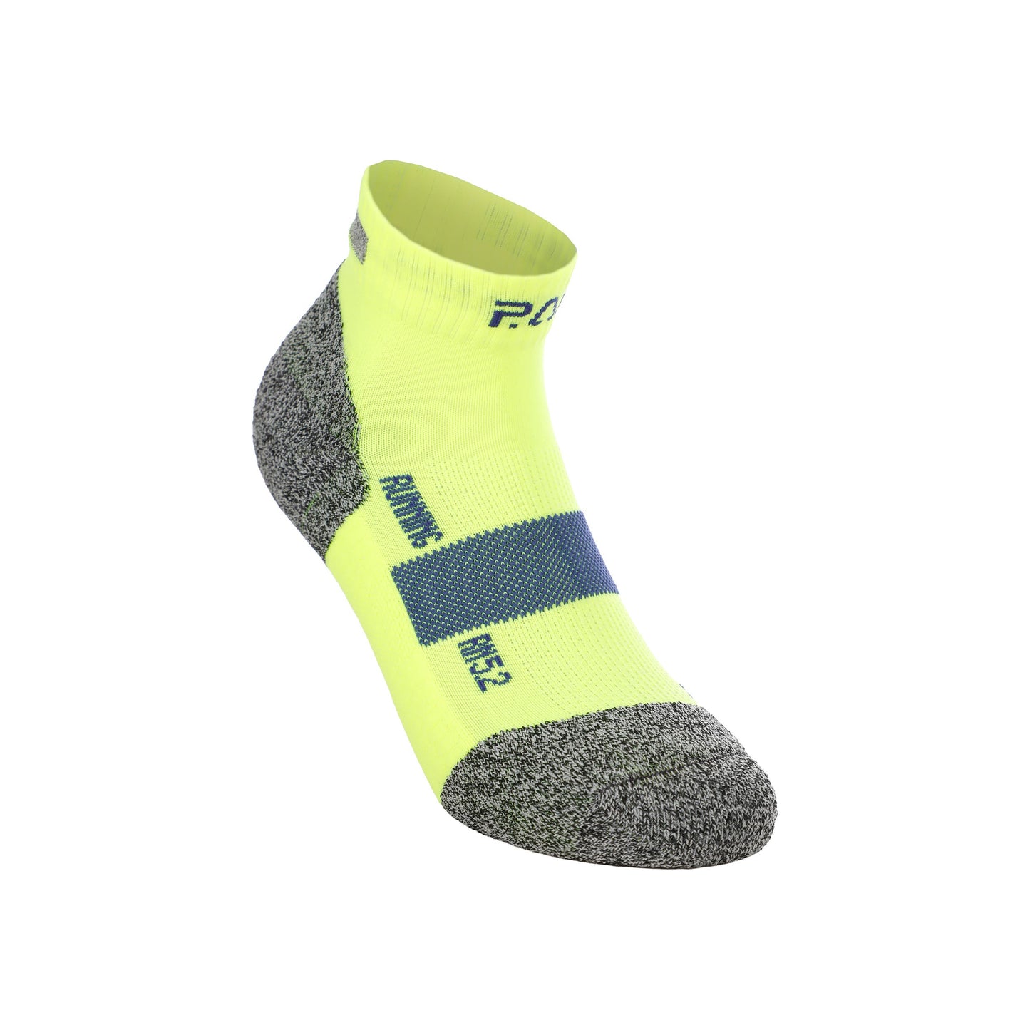 P.A.C. RN 5.2 Reflective Pro Running socks Men-neon yellow, blue