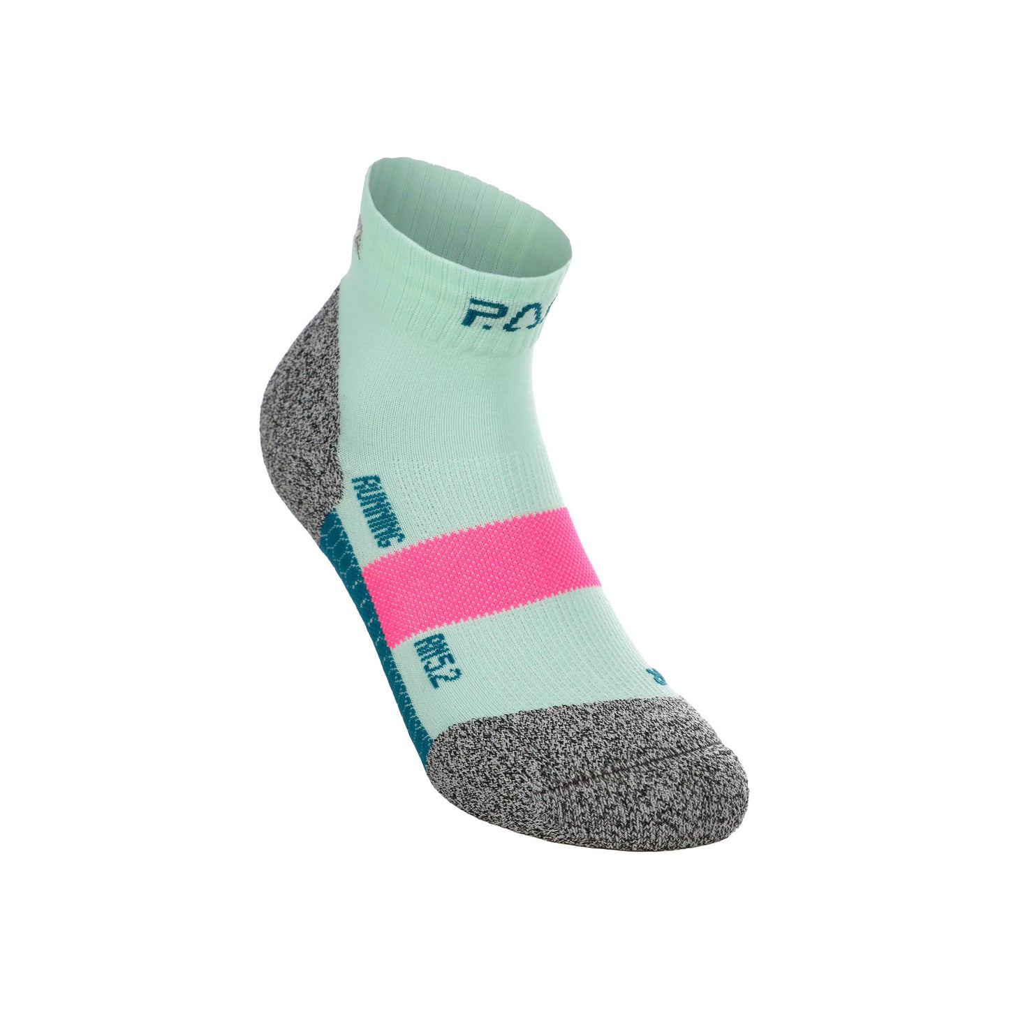 P.A.C. RN 5.2 Reflective Pro Running socks Women-mint, pink