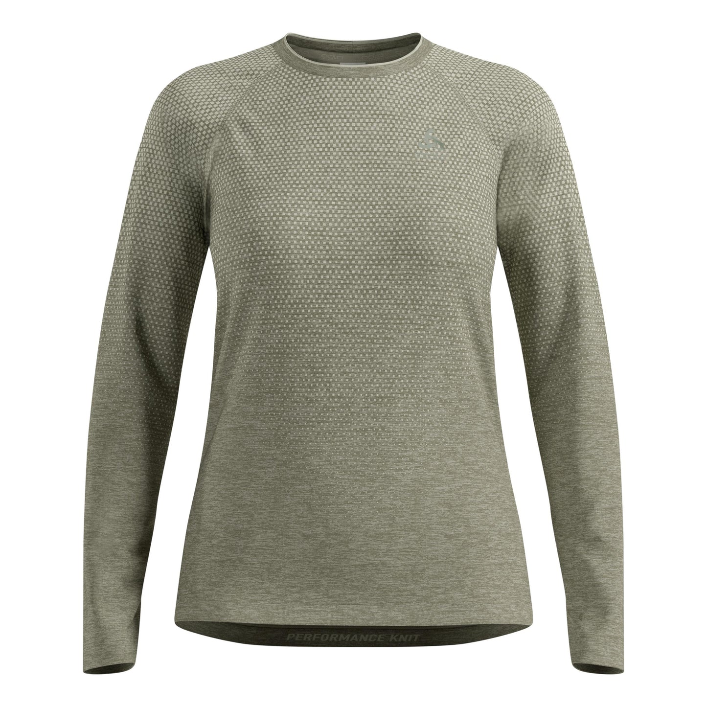 Odlo Essential Seamless  Running shirt Women - olive