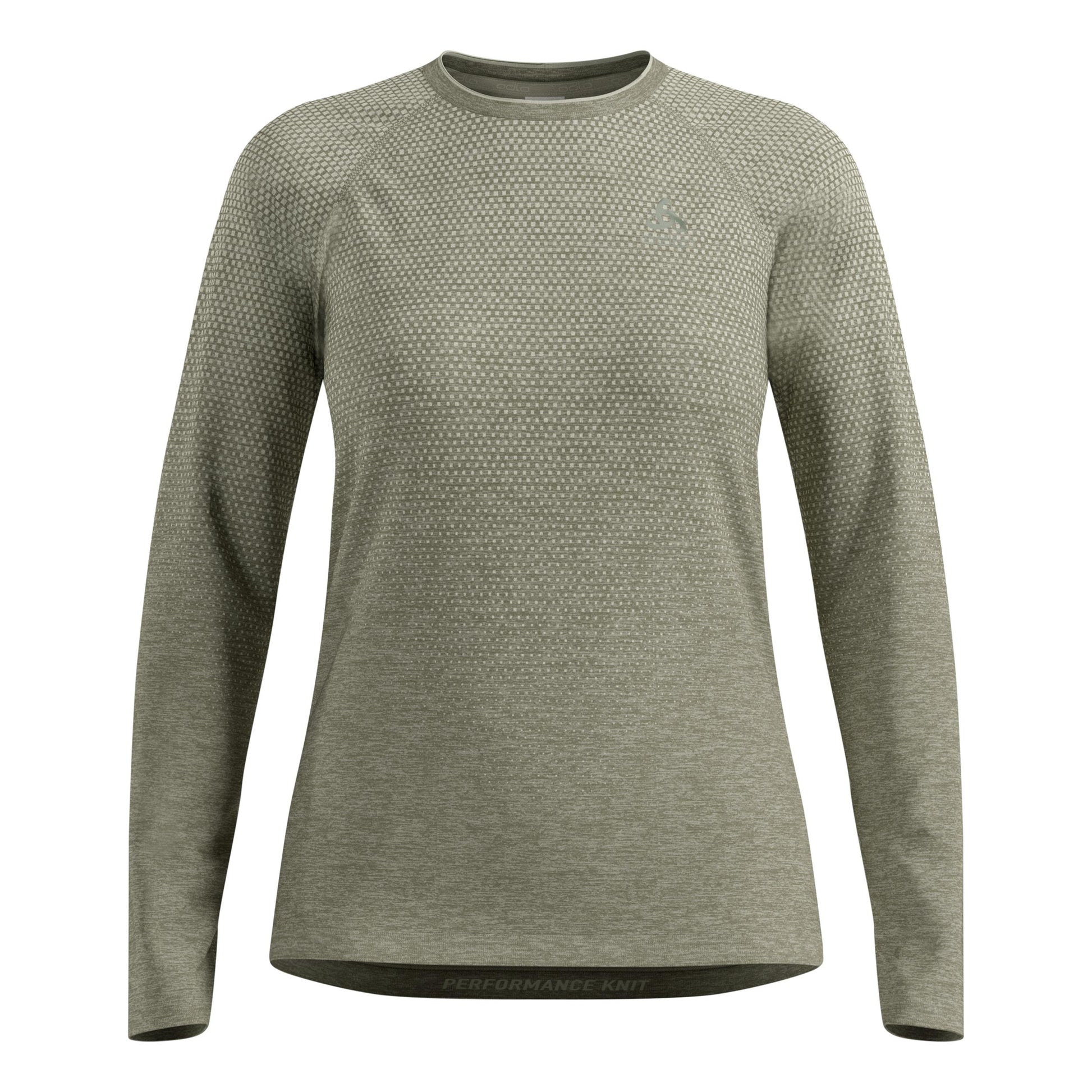 Odlo Essential Seamless  Running shirt Women - olive