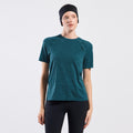 Essential Seamless  Running shirt Women - petrol
