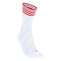 RU Ultralight Running Socks Men - white, red