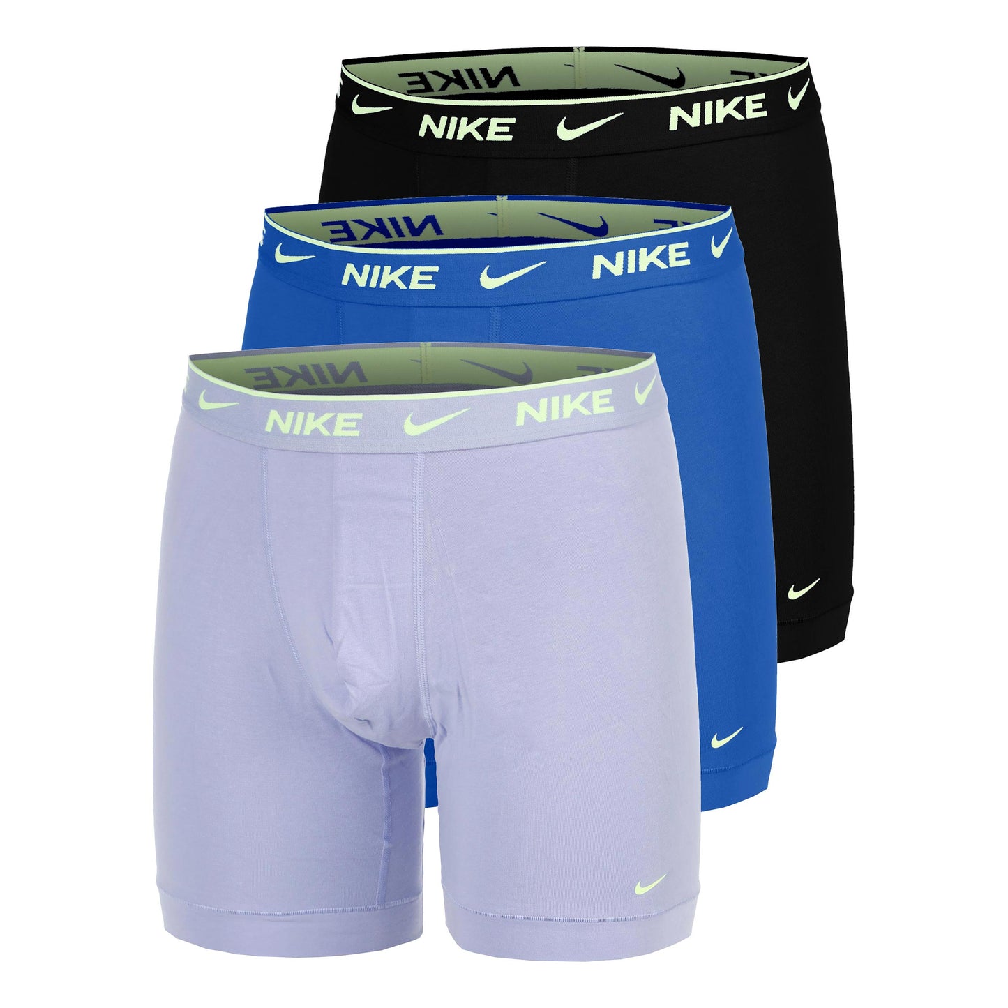 Nike Essential Cotton Stretch Boxer Brief Boxer shorts - 3 Pack Men-violet, blue