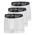Essential Cotton Stretch Trunk Boxer shorts - 3 Pack Men-white, white