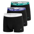 Essential Cotton Stretch Trunk Boxer shorts 3 Pack Men - black, blue