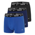Essential Cotton Stretch Trunk Boxer shorts 3 Pack Men - blue, blue