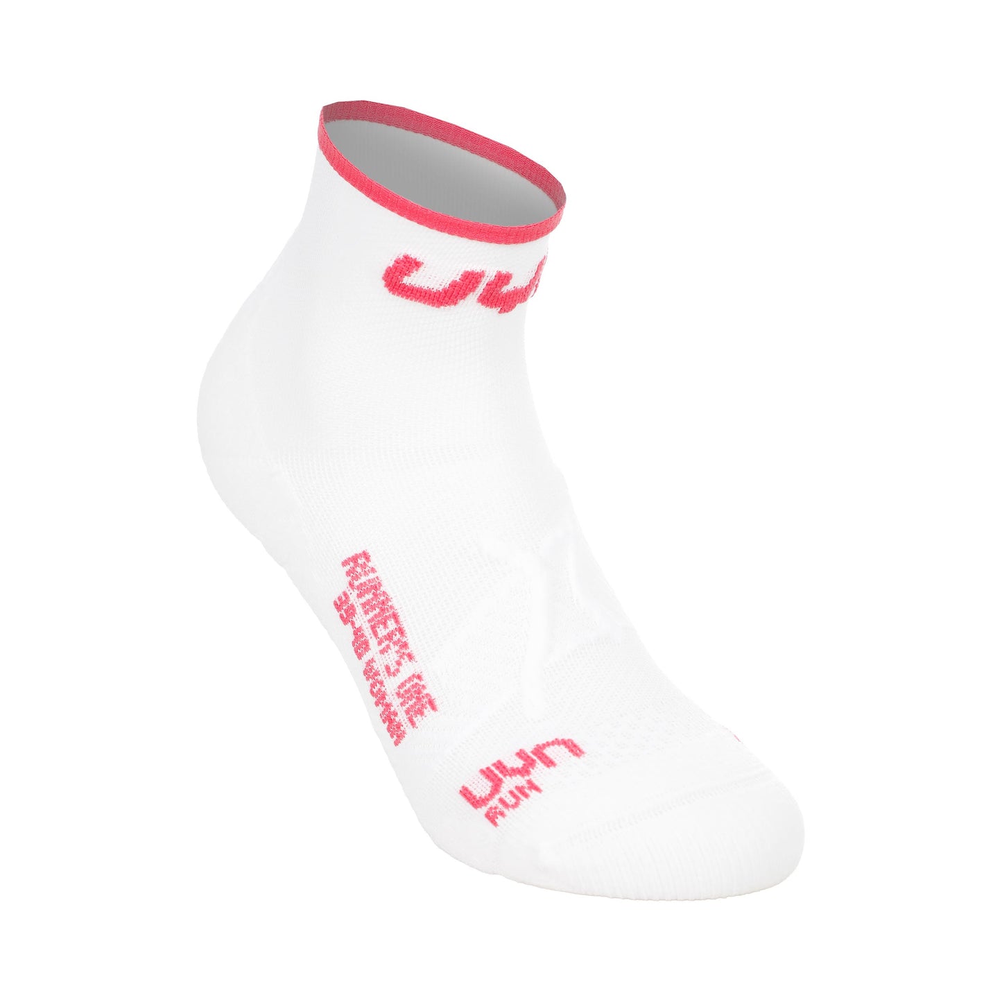 UYN Runner's One  Running Socks Women - white, pink