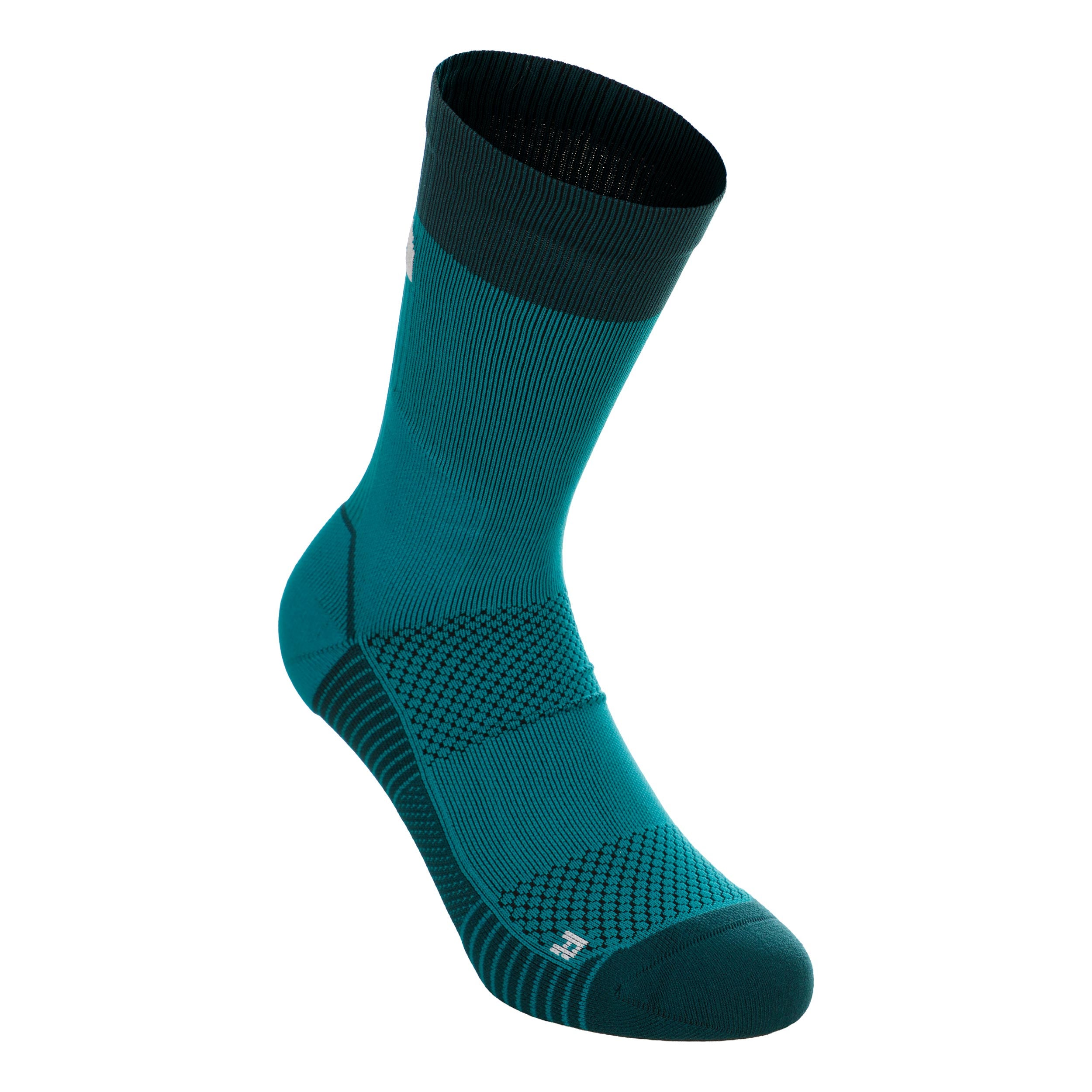The North Face Trail Run Crew Running Socks Unisex - turquoise, petrol
