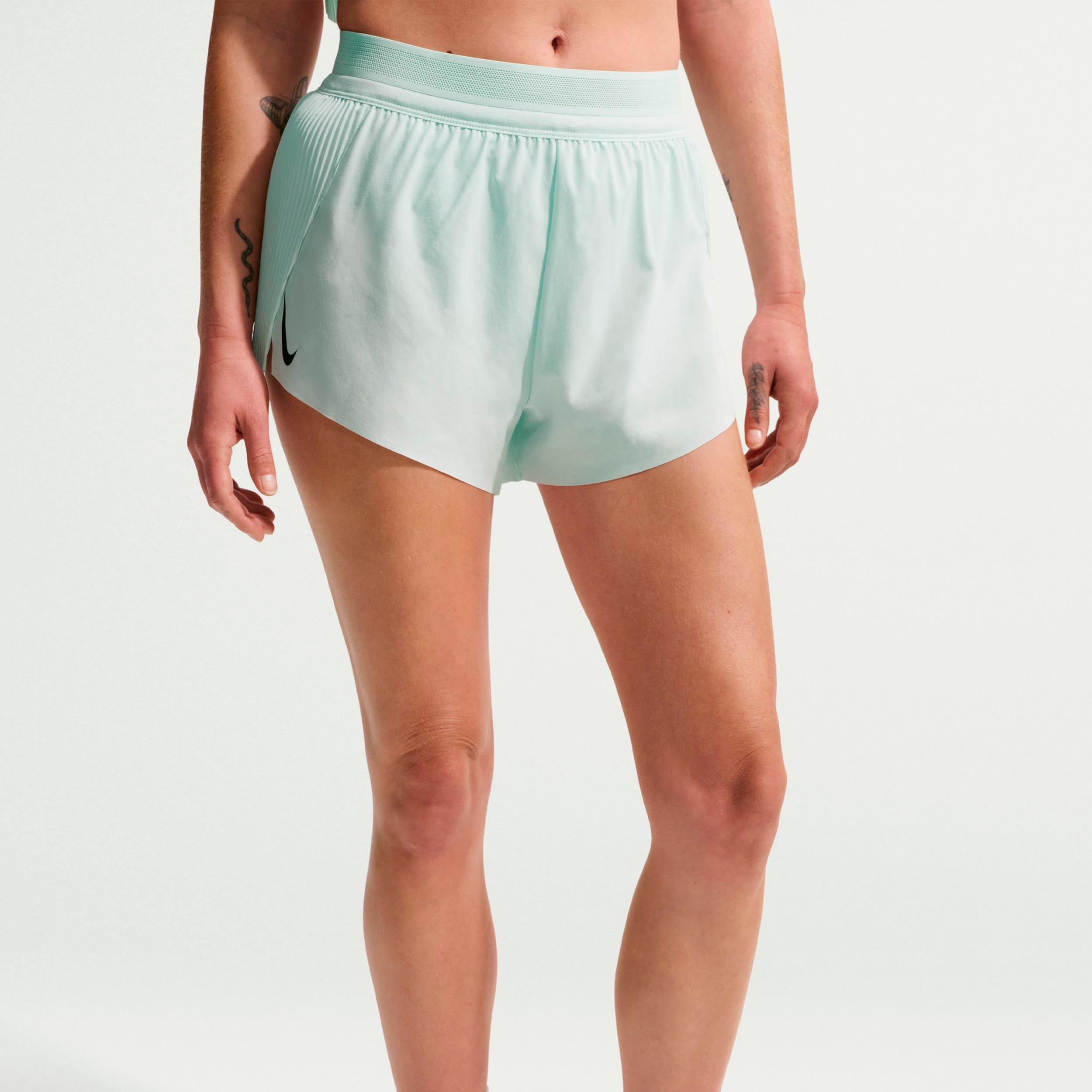 Nike AeroSwift Running shorts Women - mint, black