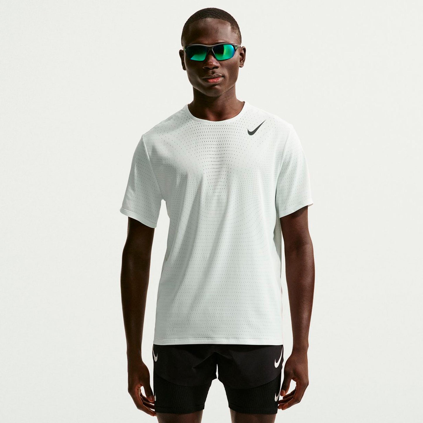Nike Aeroswift Running shirt Men - white, black