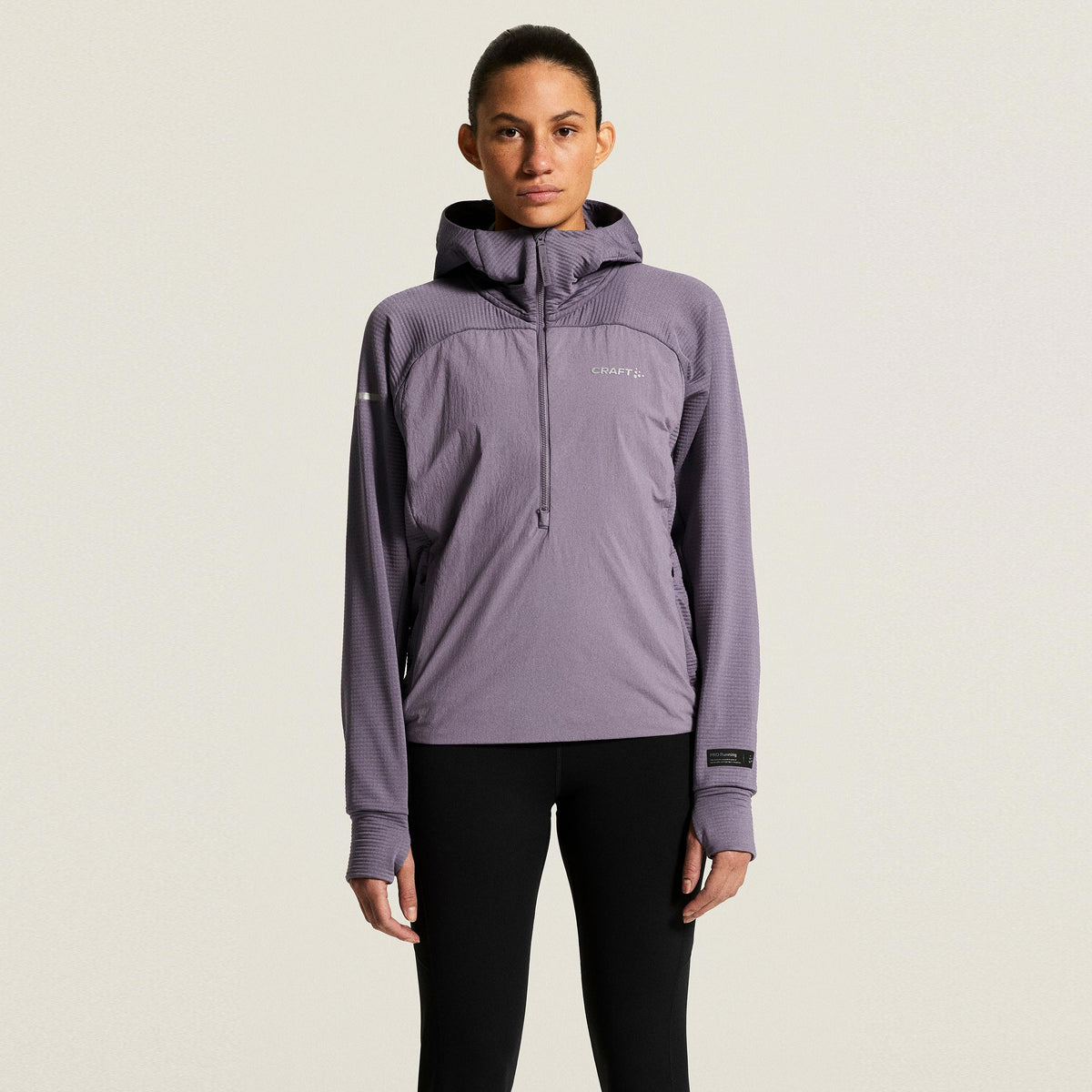 Craft SubZ Light Zip Hoodie Women - mauve