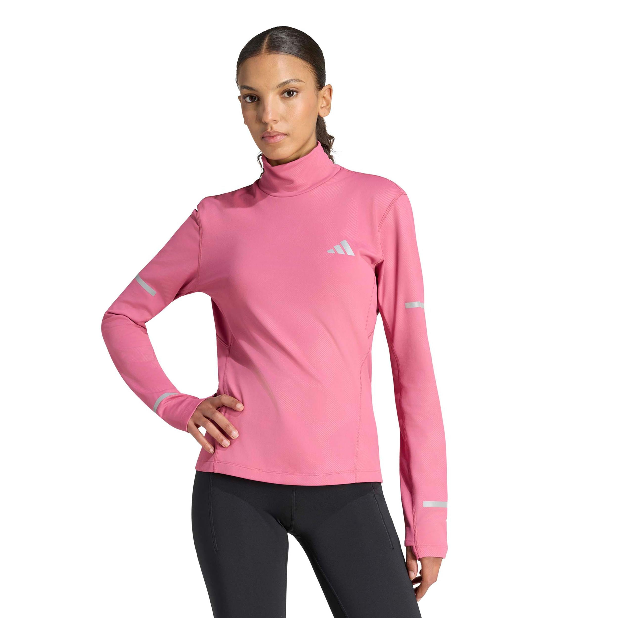 adidas adi365 Warm Running shirt Women - wine red