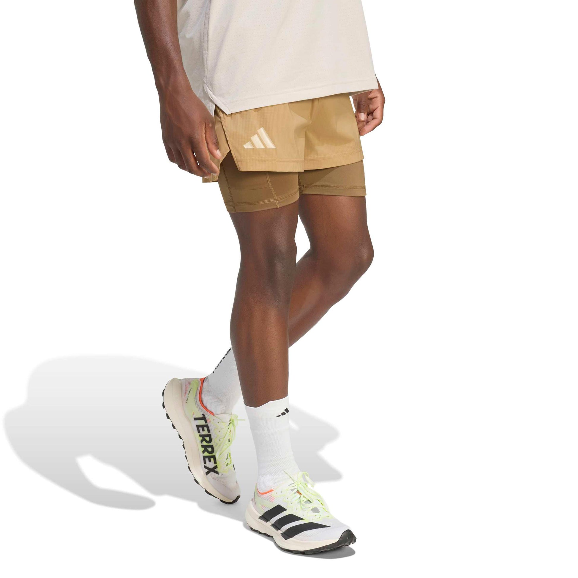 adidas Terrex XPL 2in1 Running shorts Men - caramel