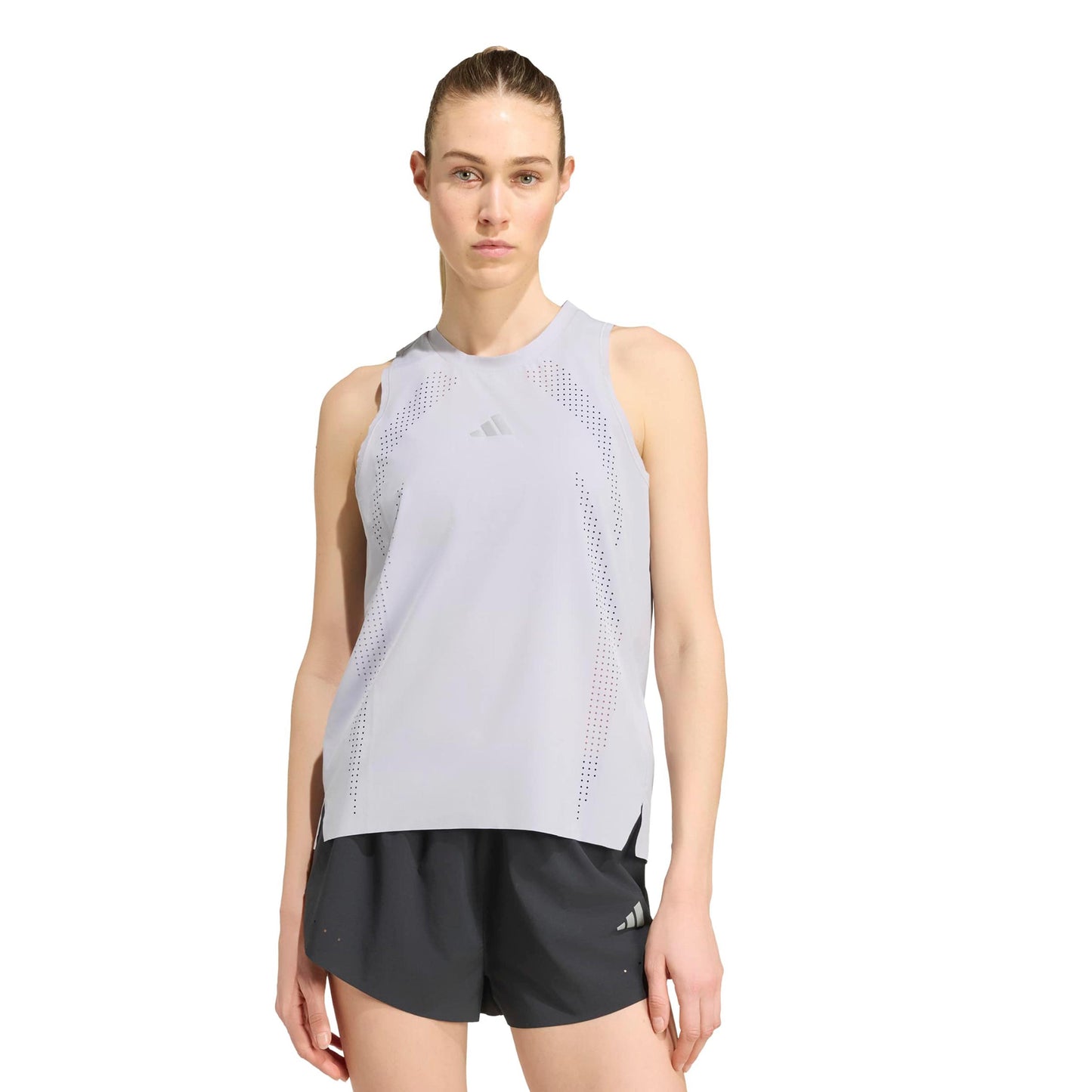 adidas adi365 Aspyre Running shirt Women - lightgrey