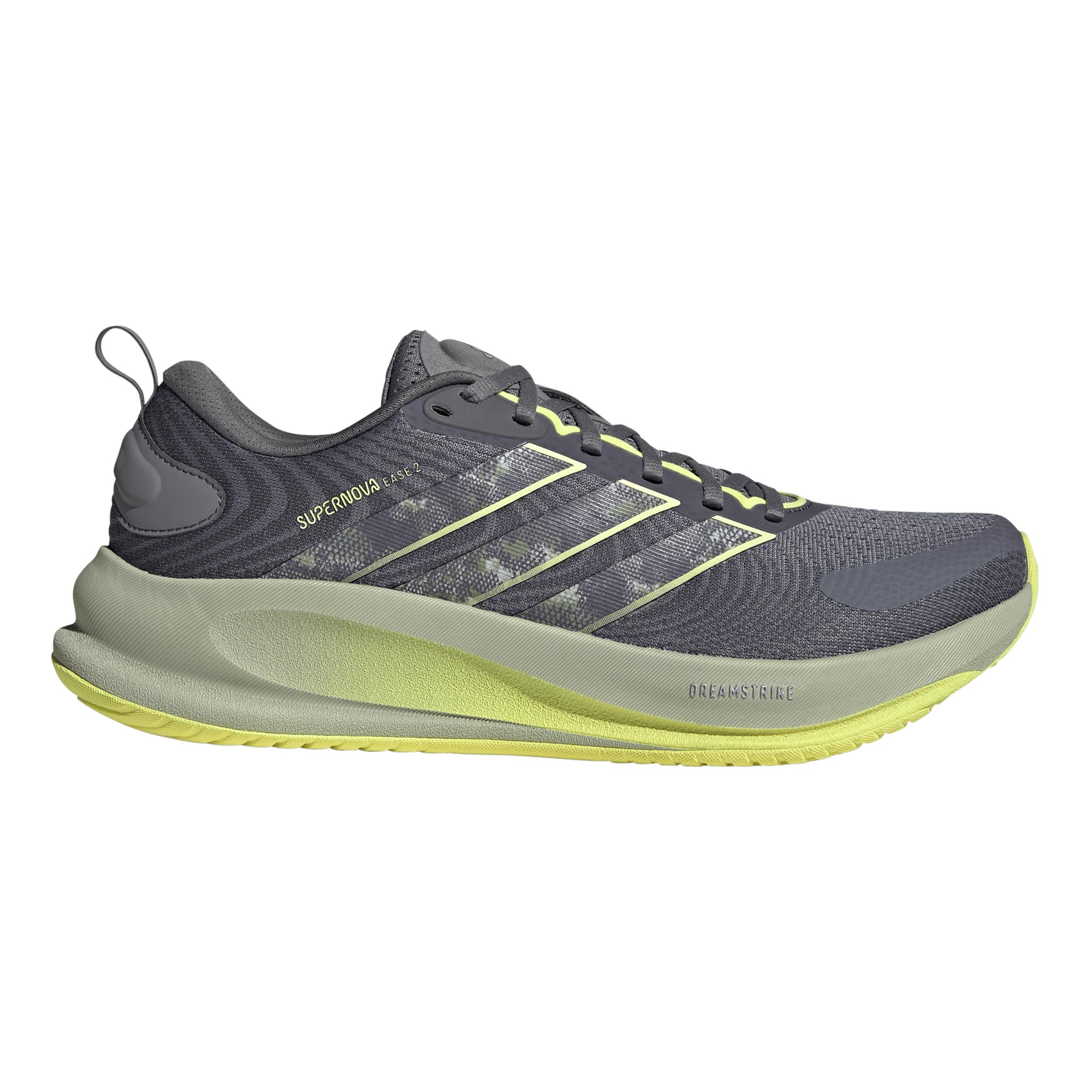 adidas Supernova Ease 2 Neutral running shoe Men - grey, yellow