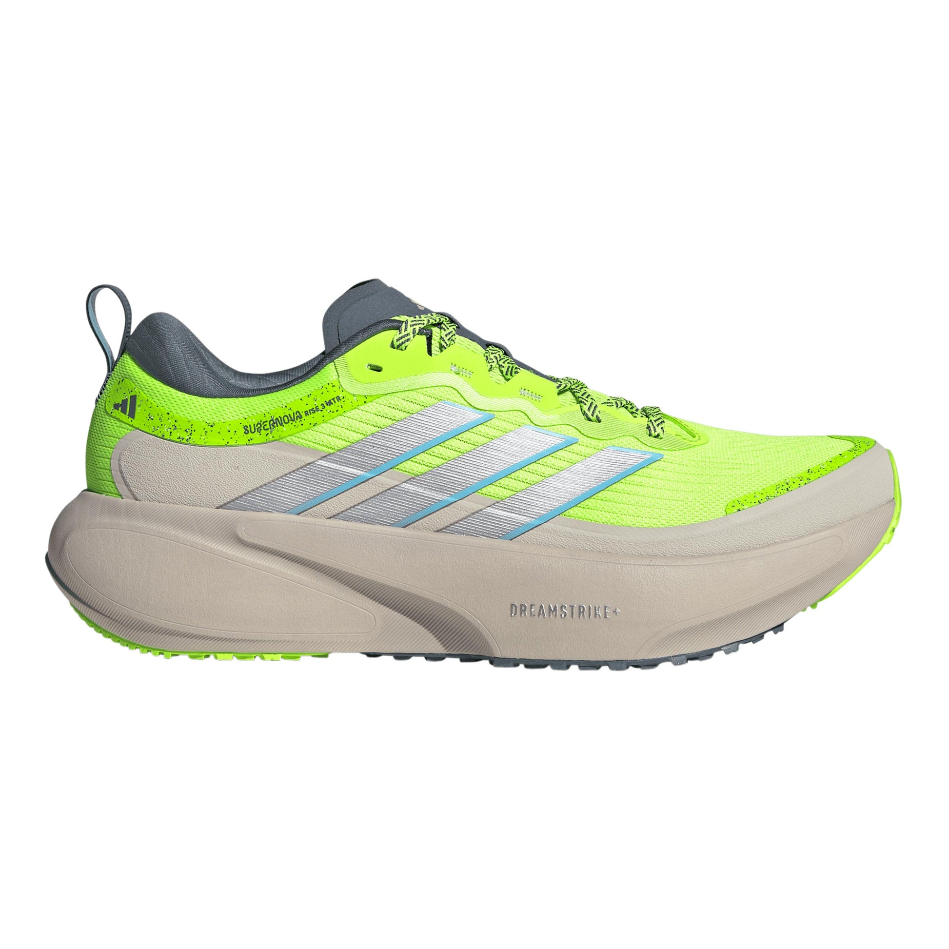 adidas Supernova Rise 3 ATR Neutral running shoe Men - neon yellow, brown
