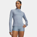 Velociti Half Zip  Running shirt Women - blue