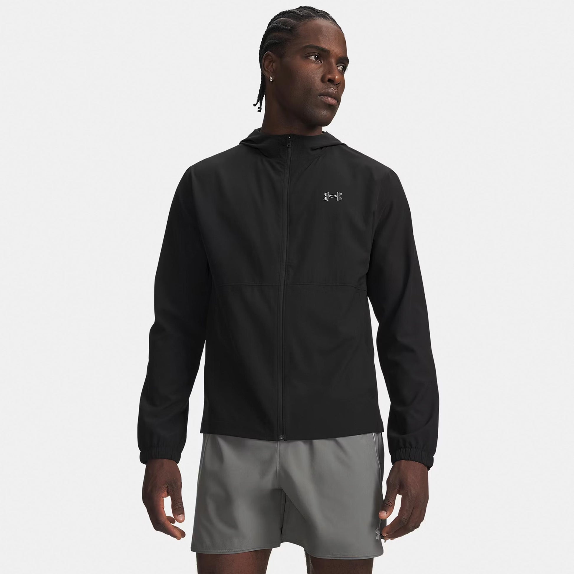 Under Armour Velociti Hooded  Running jacket Men - black