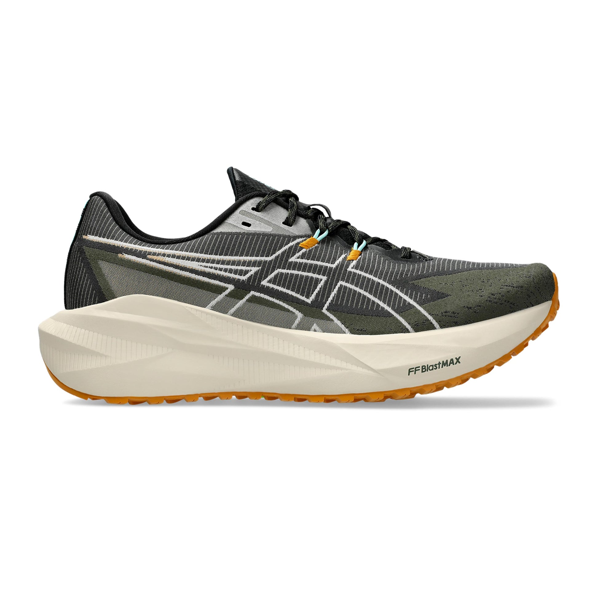 ASICS BLAZEBLAST Trail running shoe Men - black, beige