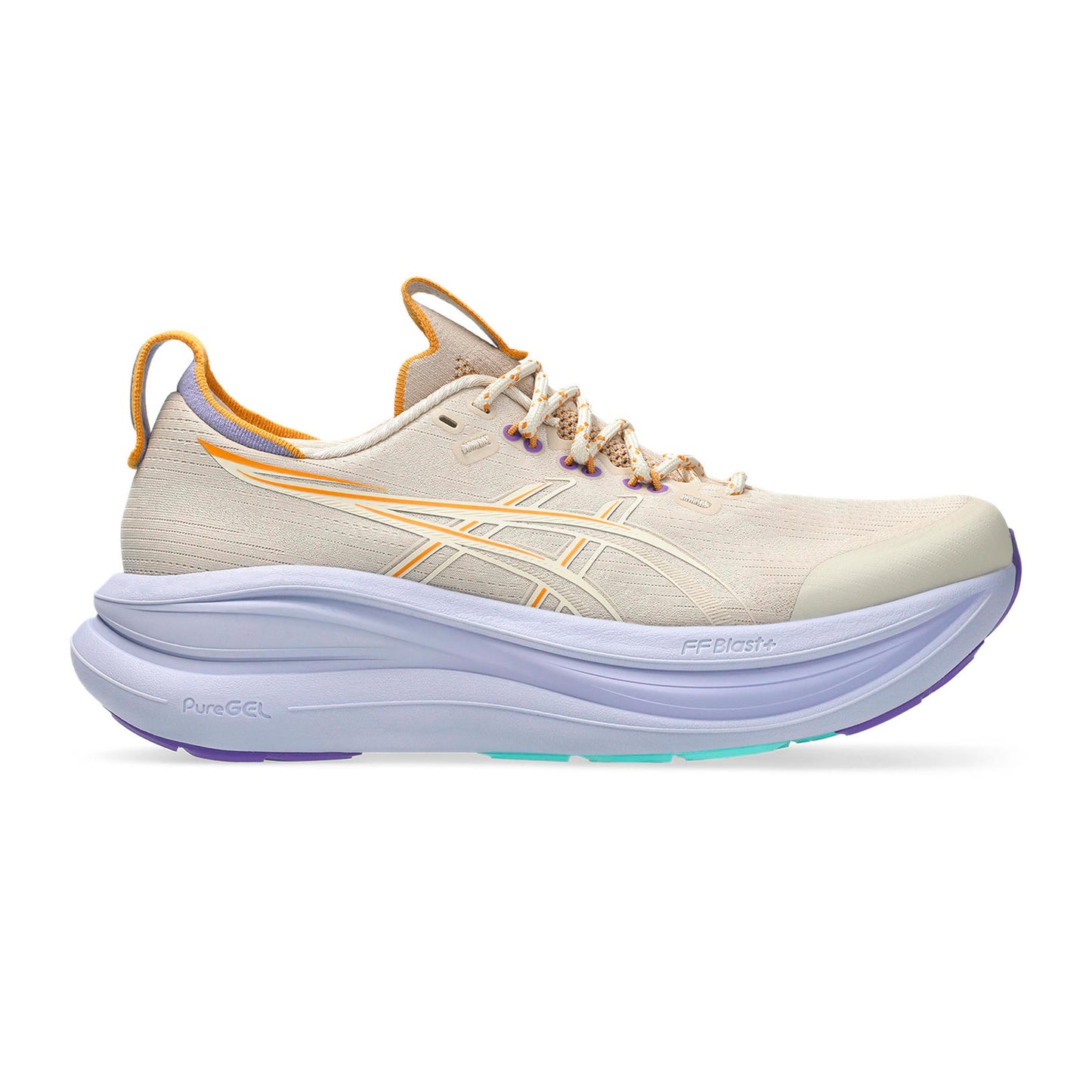 ASICS GEL-NIMBUS 28 TR Neutral running shoe Women - beige, lilac