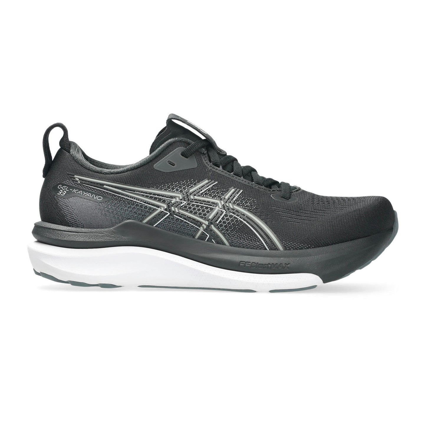 ASICS GEL-KAYANO 33 Stability running shoe Women - black, white