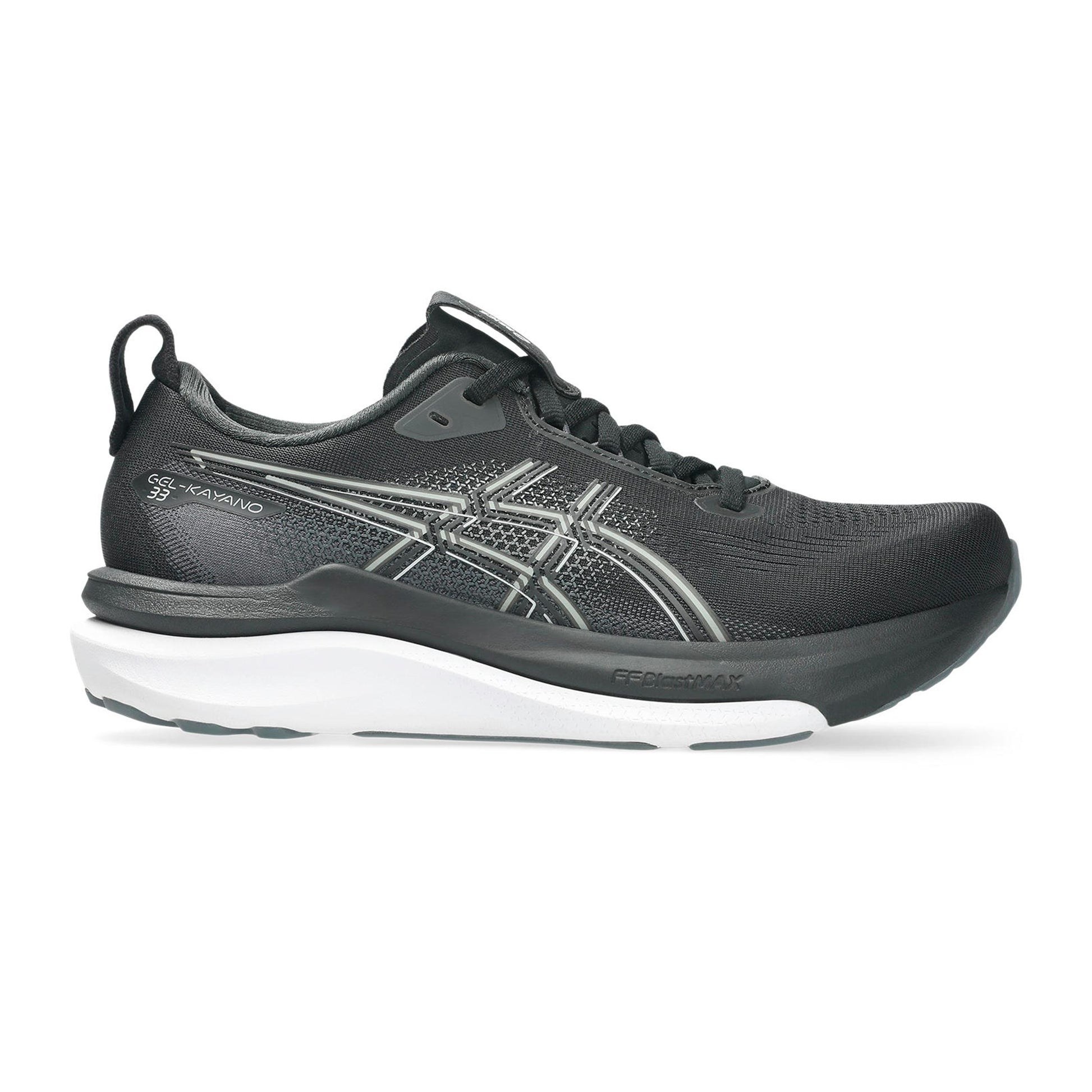 ASICS GEL-KAYANO 33 Stability running shoe Women - black, white