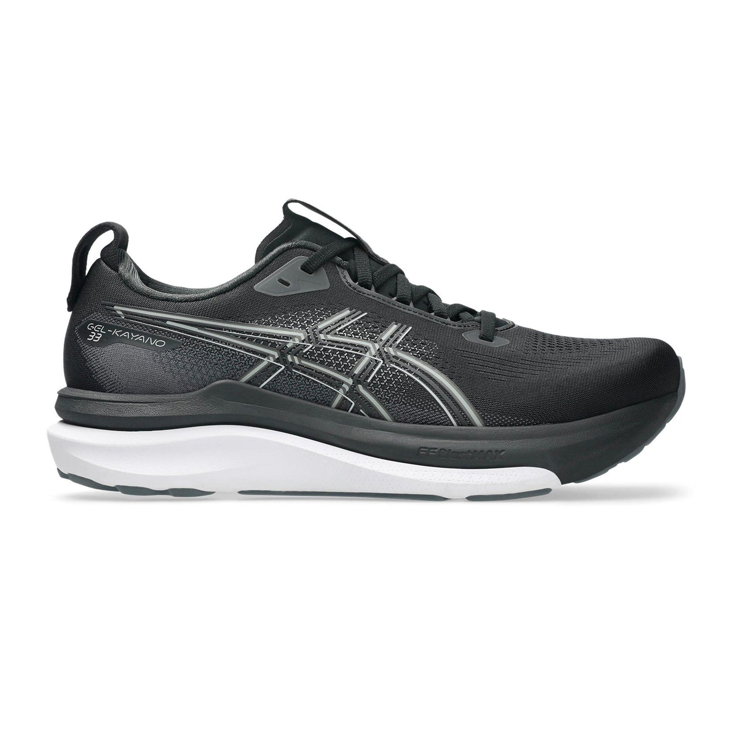 ASICS GEL-KAYANO 33 Stability running shoe Men - black, white