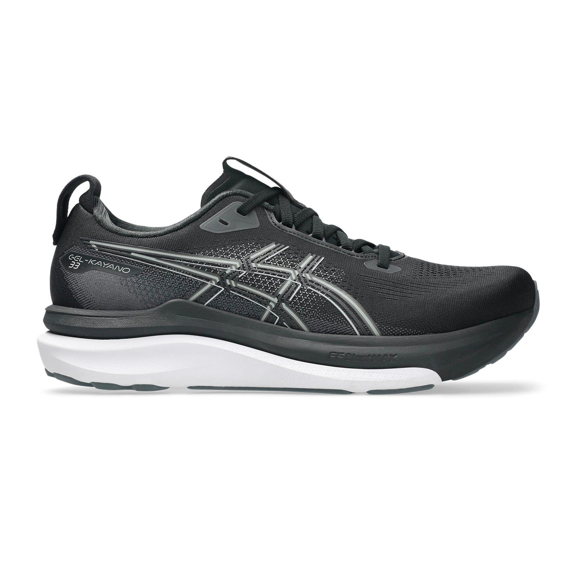 ASICS GEL-KAYANO 33 Stability running shoe Men - black, white