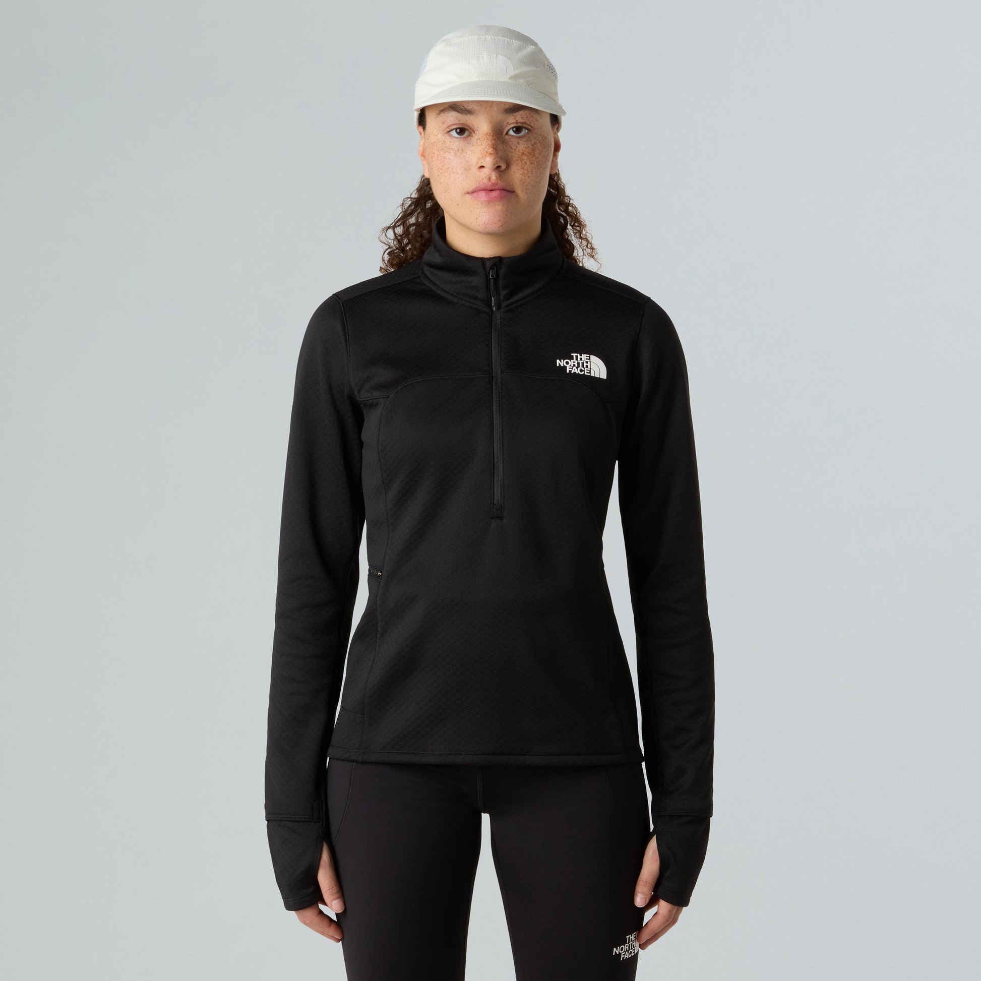 The North Face Winter Warm Pro 1/4 Zip Running shirt Women - black