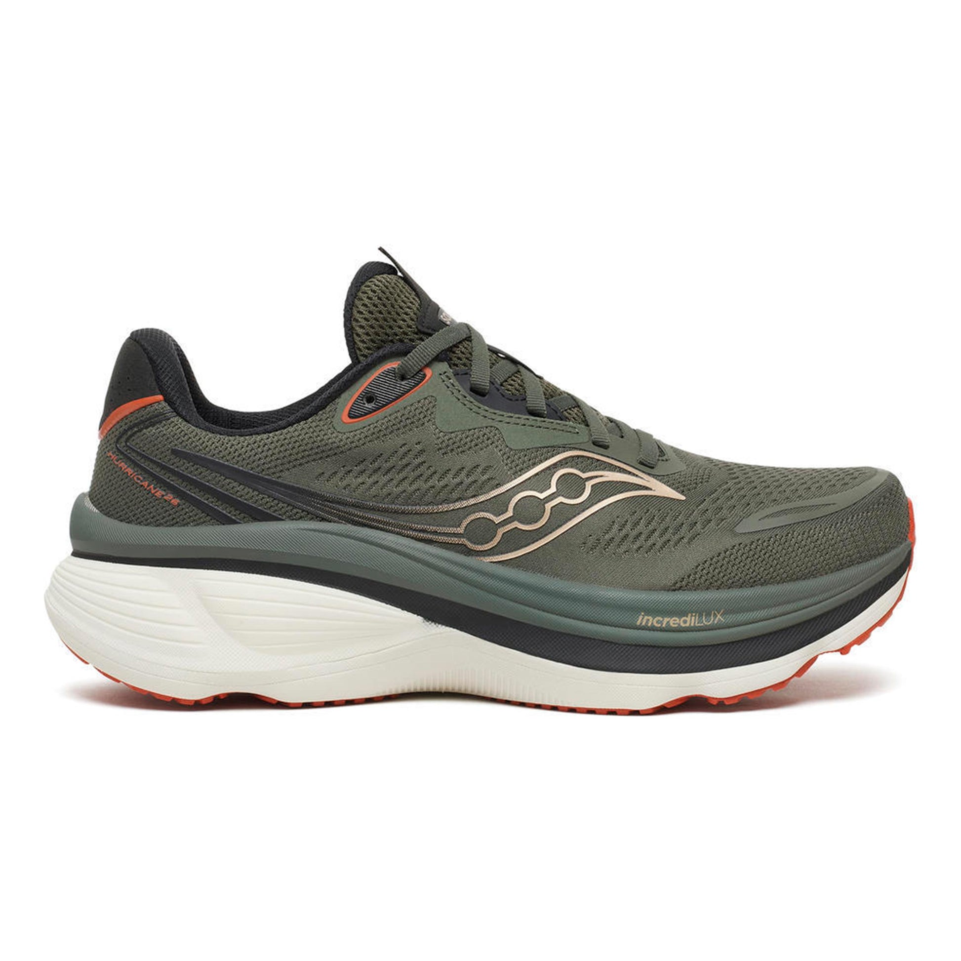 Saucony Hurricane 26 Stability running shoe Men - olive, black