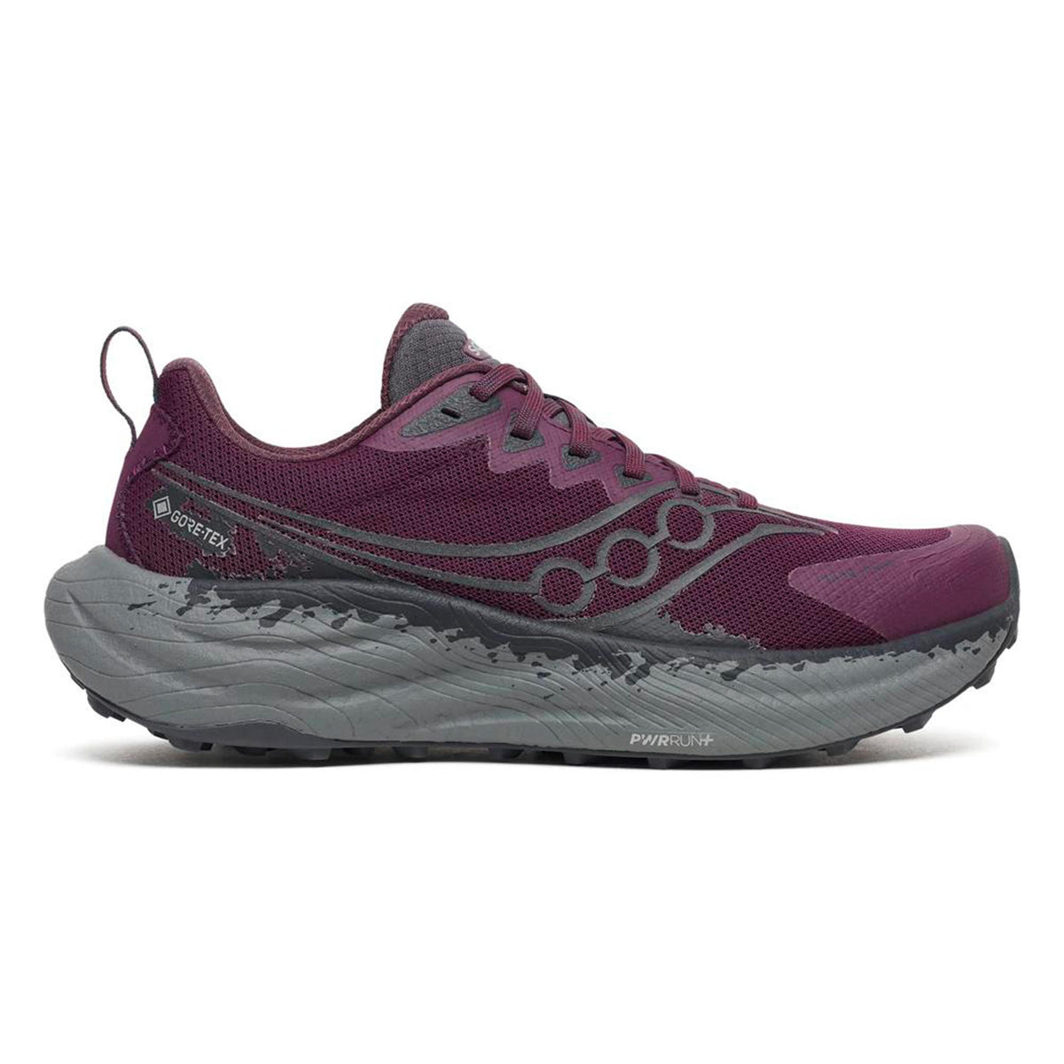 Saucony Ride TR3 GTX Neutral running shoe Women - wine red, grey