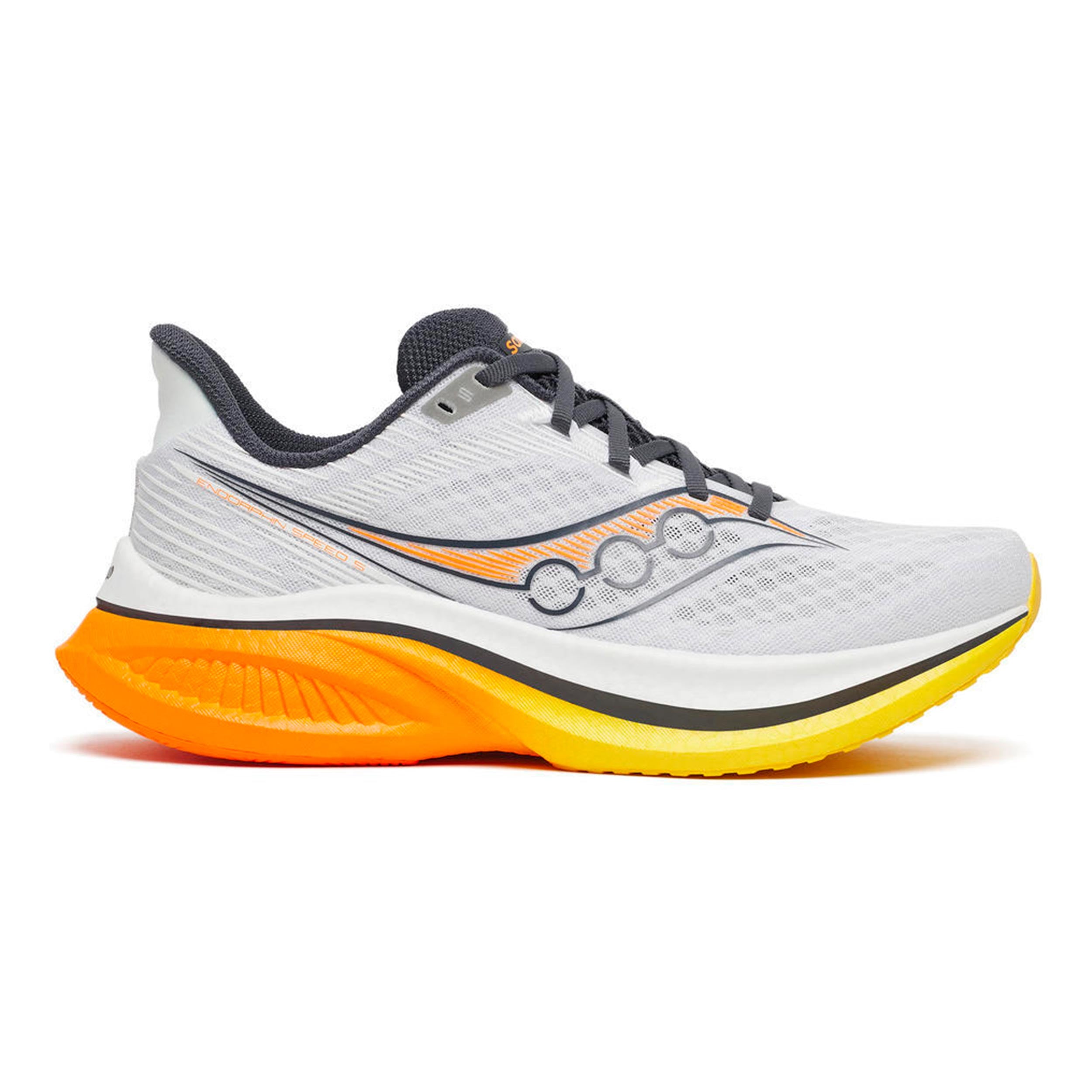 Saucony Endorphin Speed 5 Competition running shoe Men - white, orange
