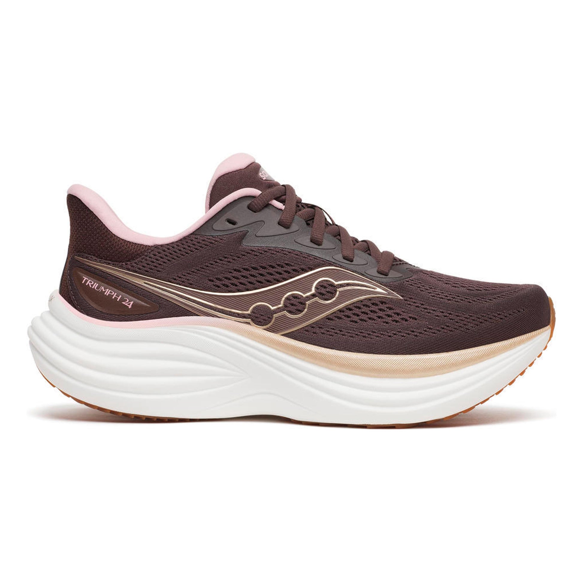 Saucony Triumph 24 Neutral running shoe Women - mauve, pink