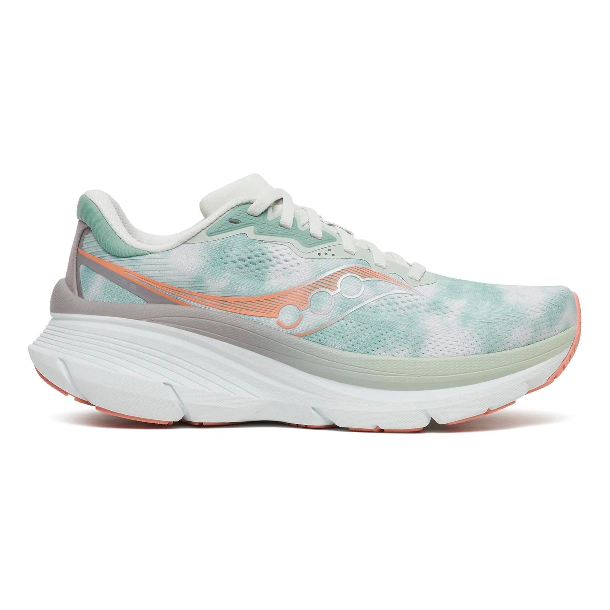 Saucony Guide 19 Stability running shoe Women - green, white
