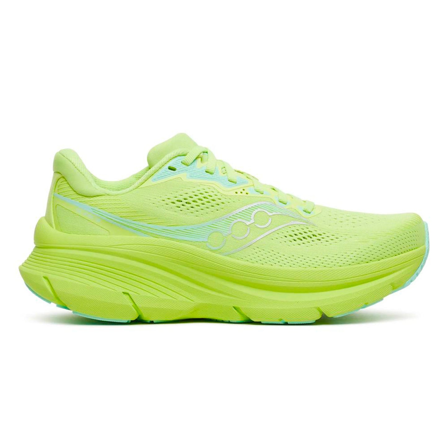 Saucony Guide 19 Stability running shoe Women - neon yellow, mint