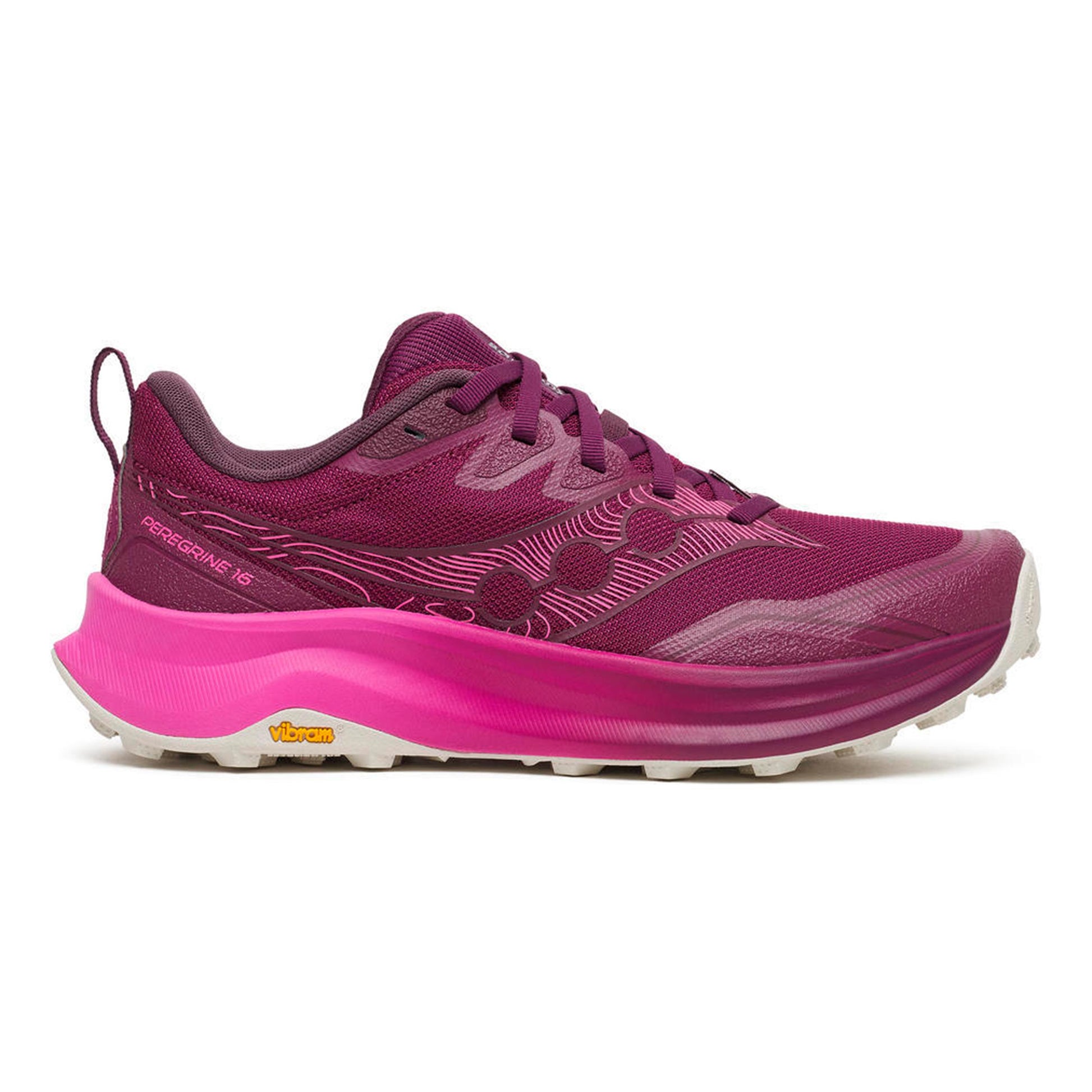Saucony Peregrine 16 Trail running shoe Women - berry, pink